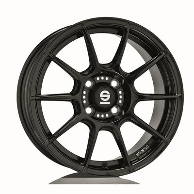 Alu kola SPARCO FF 1 8.5x17 5x114.3 ET30 Gloss Black | Wheelsup.cz