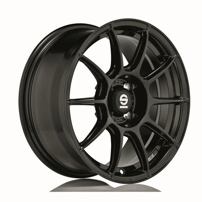 Alu kola SPARCO FF 1 7x17 4x100 ET33 Gloss Black | Wheelsup.cz