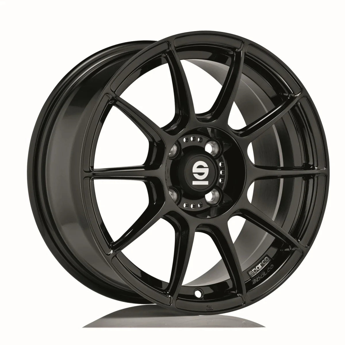 Alu kola SPARCO FF 1 7x17 4x100 ET44 Gloss Black