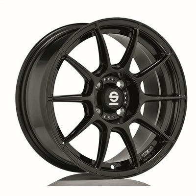 Alu kola SPARCO FF 1 8x17 5x114.3 ET40 Gloss Black | Wheelsup.cz