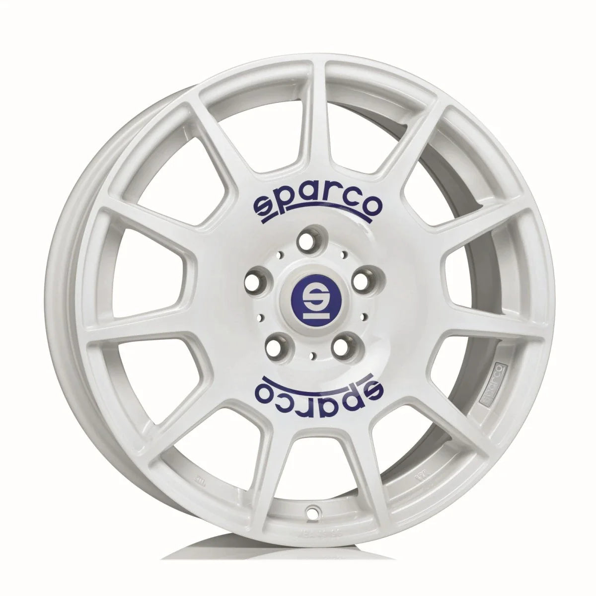 Alu kola SPARCO TERRA 7x16 4x100 ET37 White Blue Lettering