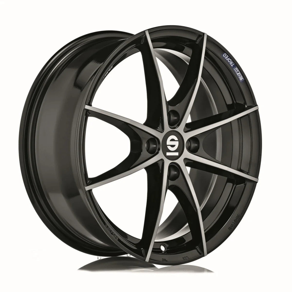 Alu kola SPARCO SPARCO TROFEO 4 7x17 ET44 4x100 63,4 Fume Black Full Polished