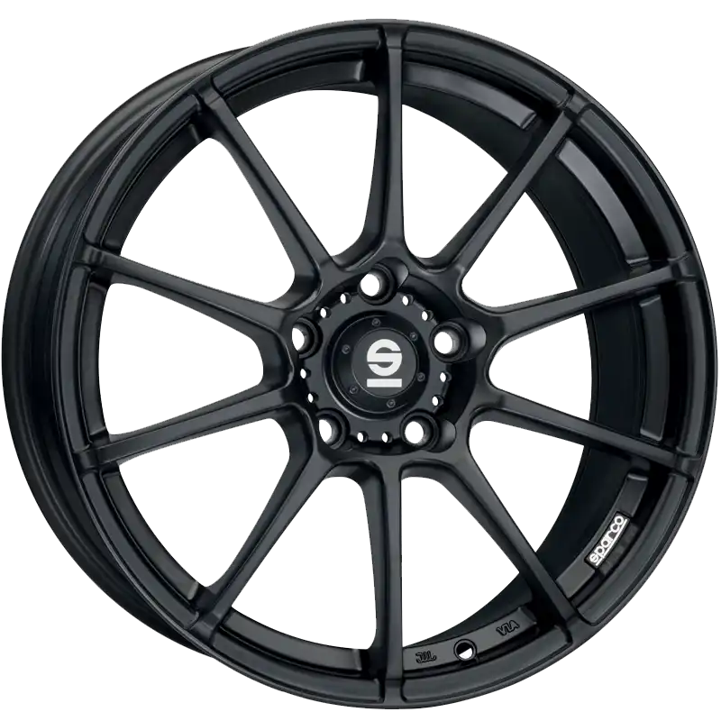 Alu kola SPARCO ASSETTO GARA 7.5x17 5x105 ET40 Matt Black