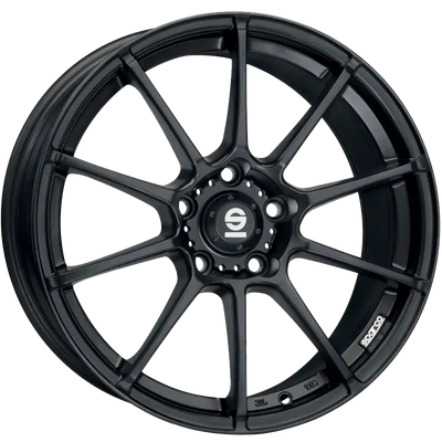 Alu kola SPARCO ASSETTO GARA 7.5x18 4x100 ET35 Matt Black | Wheelsup.cz