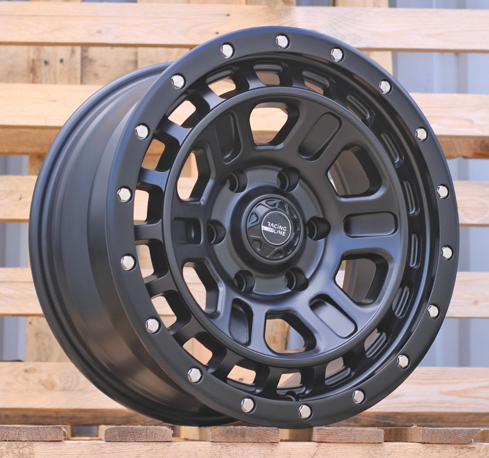 Alu kola pro Offroad 3S234 8.5x17 6x139.7 ET15 106.1 Black Half Matt