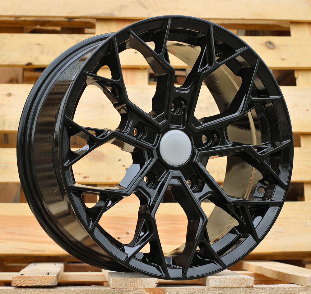 Alu kola pro Ford X348 8x18 5x160 ET50 65.1 Gloss Black