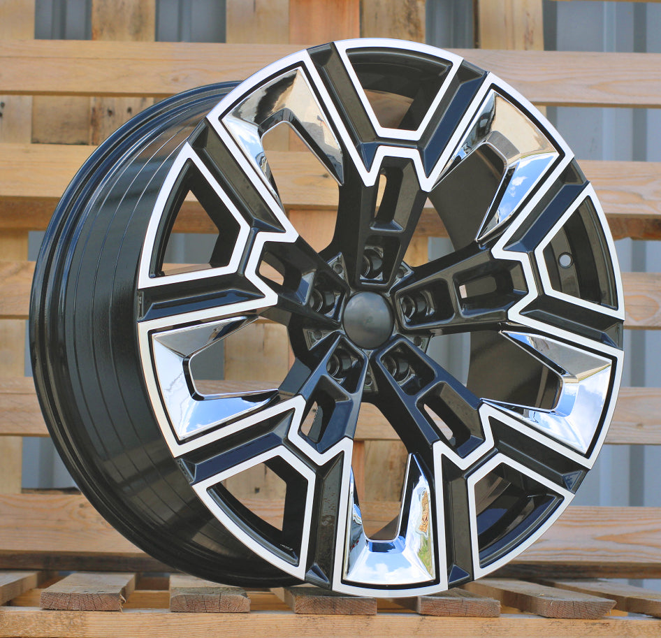 Alu kola pro BMW HF5220 8.5x20 5x112 ET28 66.6 Black Polished