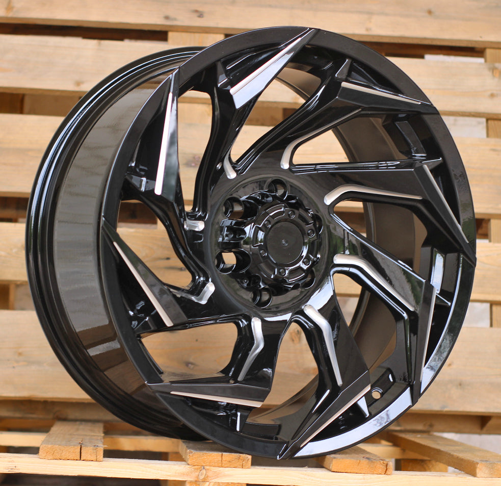 Alu kola pro Offroad JT187 9x20 6x139.7 ET 110.1 Gloss Black