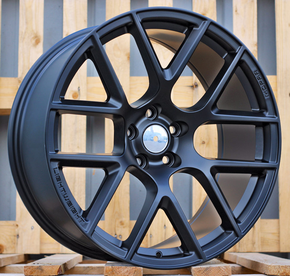 Alu kola pro Dodge A6014 9x20 5x115 ET21 Black Half Matt