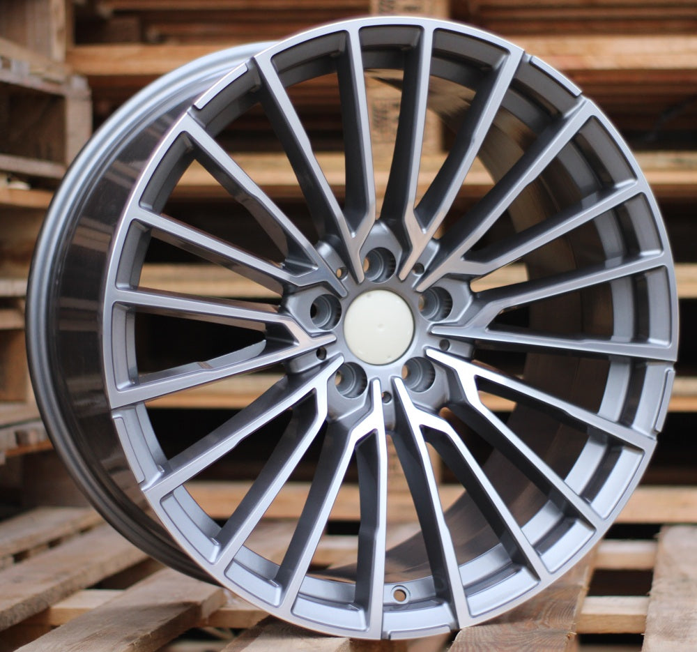 Alu kola pro BMW B5569 8.5x21 5x112 ET25 Grey Polished