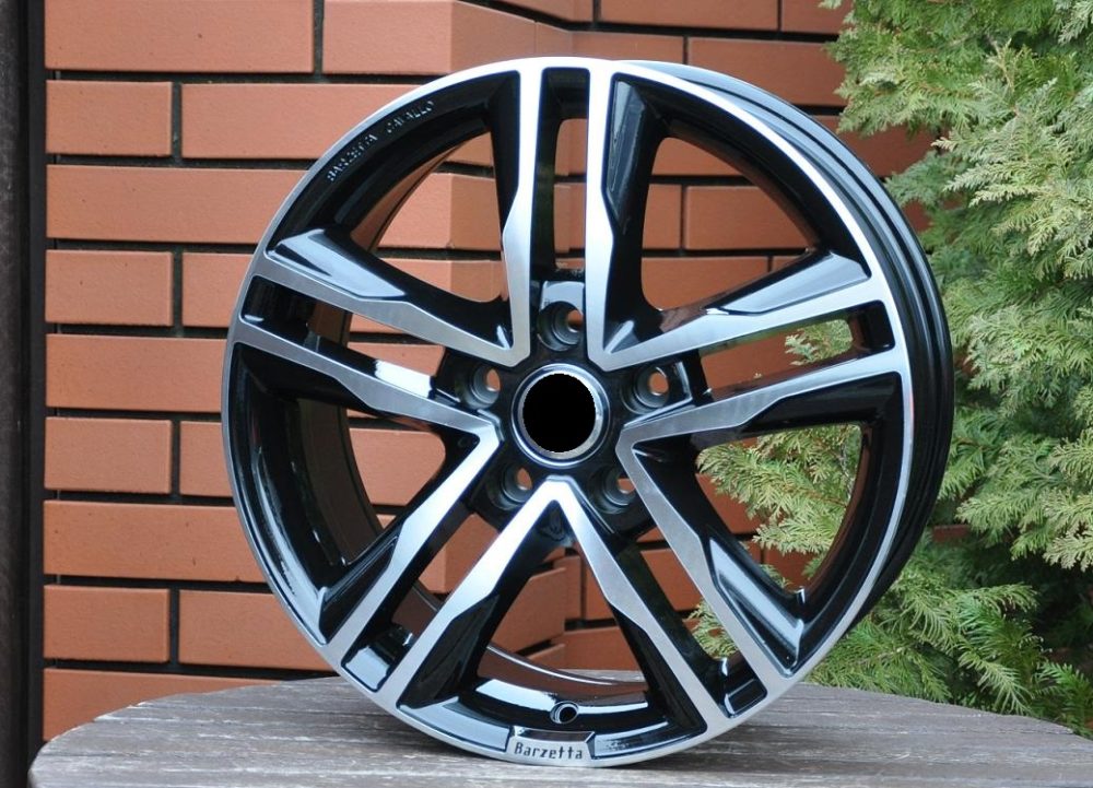 Alu kola pro Racing Line BK424 7.5x17 5x108 ET40 Black Polished