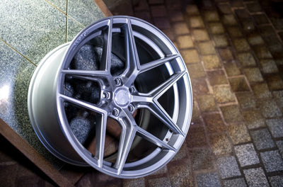 Alu kola Concaver CVR2 22x9,5 ET0-35 BLANK Brushed Titanium – detail 4