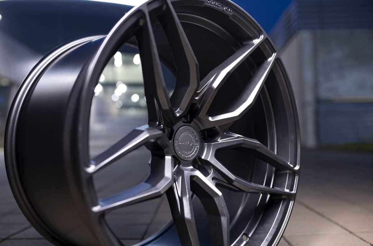 Alu kola Concaver CVR3 19x8,5 ET35-45 BLANK Carbon Graphite – detail 1