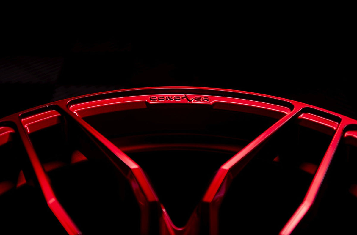 Alu kola Concaver CVR3 20x11 ET0-30 BLANK Candy Red – detail 3