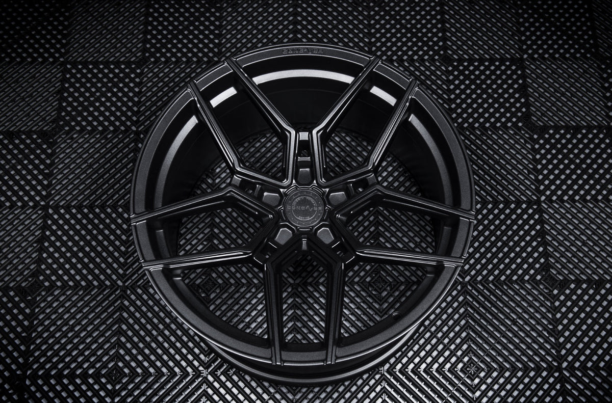 Alu kola Concaver CVR5 19x10,5 ET15-57 BLANK Carbon Graphite – detail 1