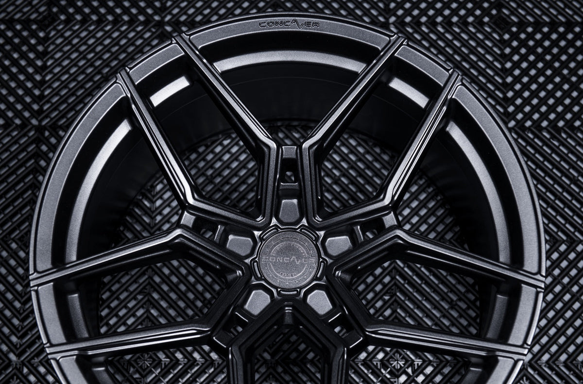 Alu kola Concaver CVR5 20x8 ET20-40 BLANK Carbon Graphite – detail 3