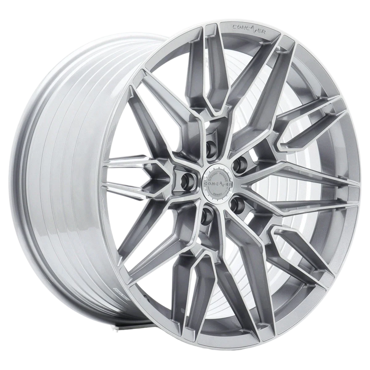 Alu kola Concaver CVR6 21x11 ET11-55 BLANK Brushed Titanium