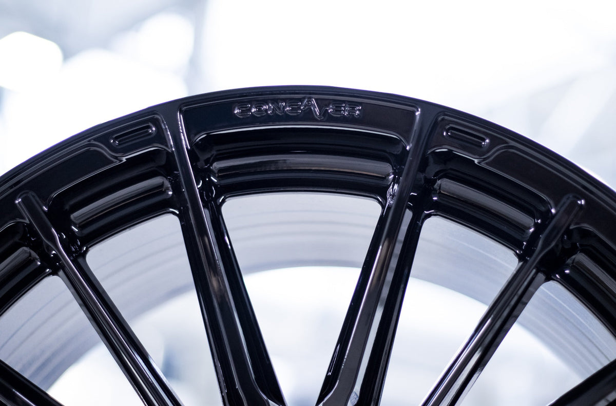 Alu kola Concaver CVR7 22x9,5 ET14-58 BLANK Platinum Black – detail 4