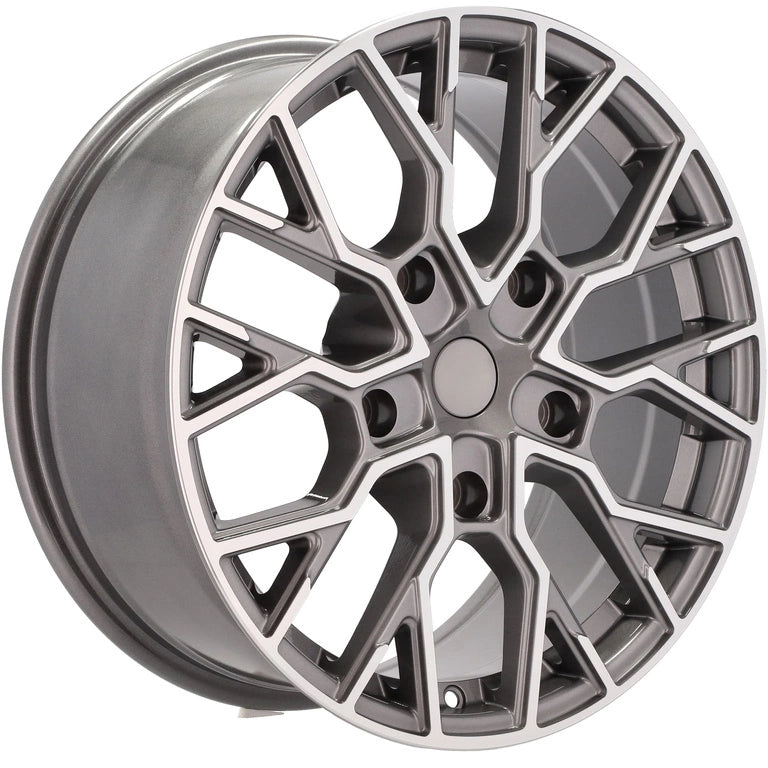 Alu kola pro Ford I5658 8x18 5x160 ET48 Grey Polished