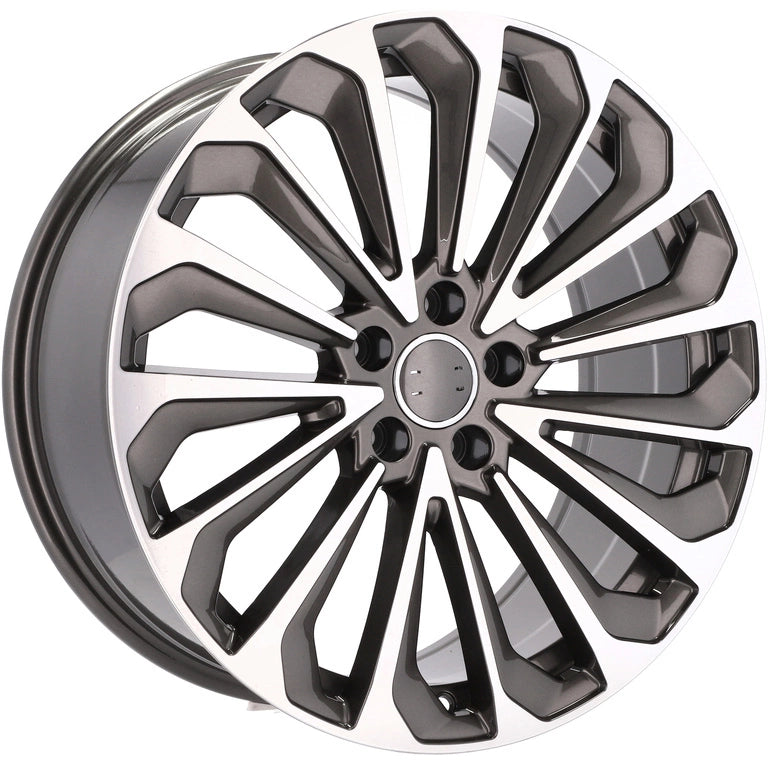 Alu kola pro Audi A5827 9.5x21 5x112 ET36 Grey Polished