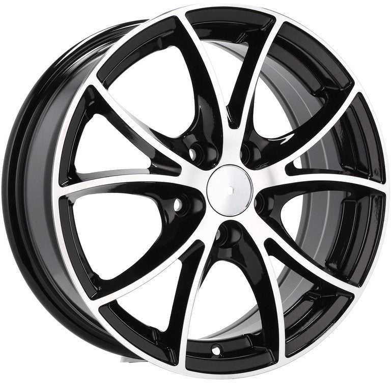 Alu kola pro Racing Line RL07 6x15 5x110 ET39 Black Polished