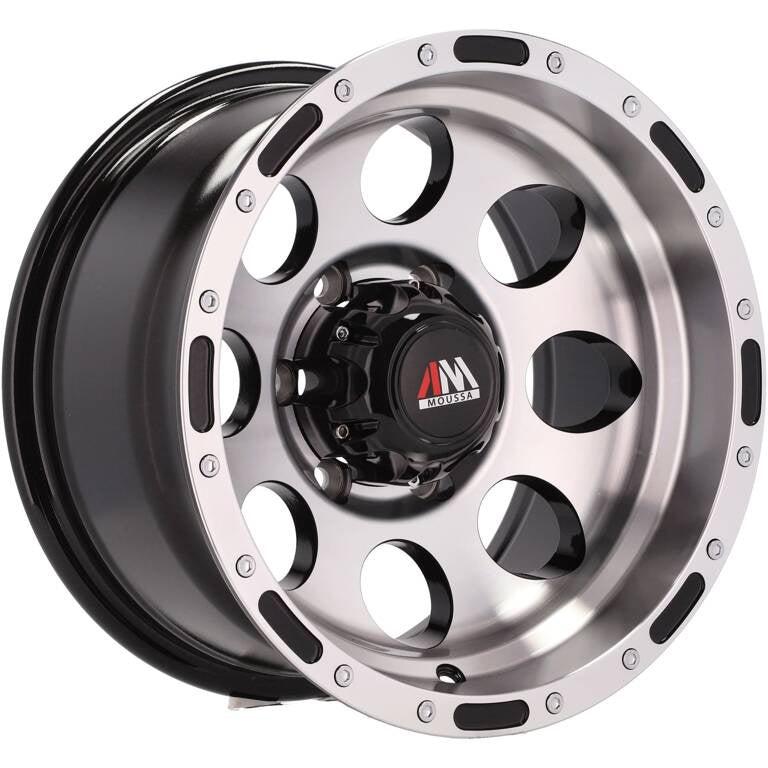 Alu kola pro Offroad LU087 8x15 6x139.7 ET-30 Black Polished