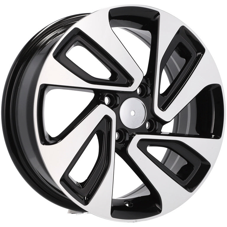 Alu kola pro Kia A422 6x16 4x100 ET43 Black Polished