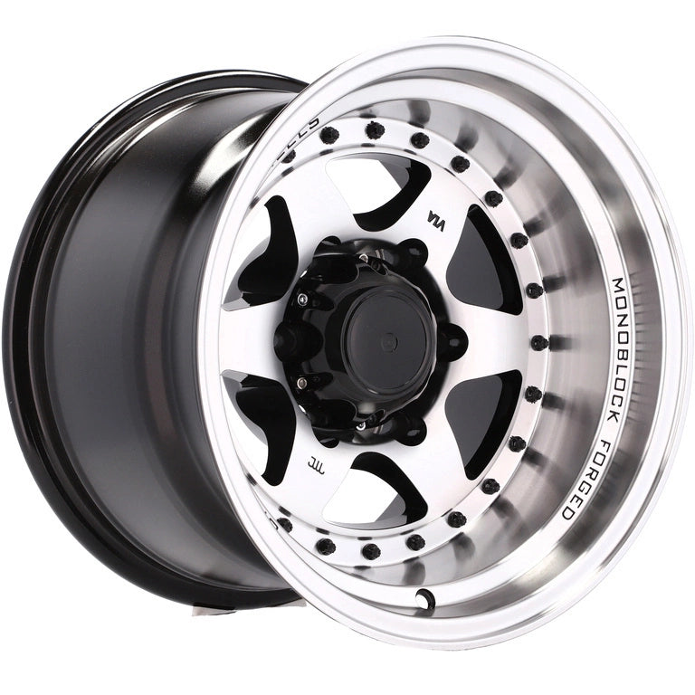 Alu kola pro Offroad L2156 10x15 6x139.7 ET-44 Black Polished