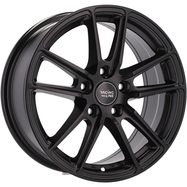 Alu kola pro Racing Line BK1155 7x16 5x112 ET42 Black Half Matt