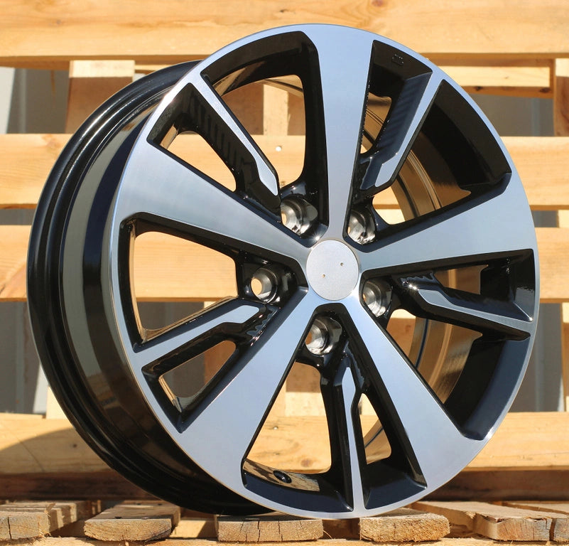 Alu kola pro Nissan TL0400 6.5x16 5x114.3 ET40 Black Polished