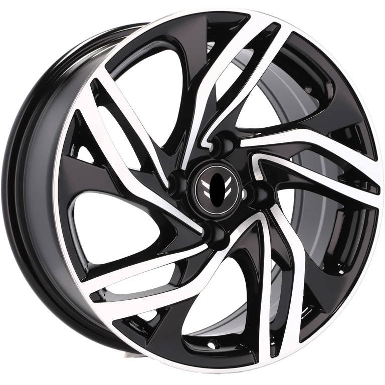 Alu kola pro Citroen BK607 7x16 4x108 ET25 Black Polished