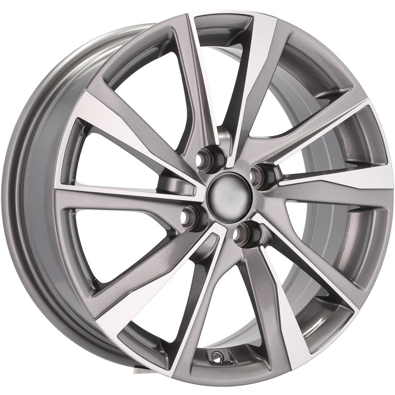 Alu kola pro Racing Line I5307 6.5x16 4x100 ET45 Grey Polished