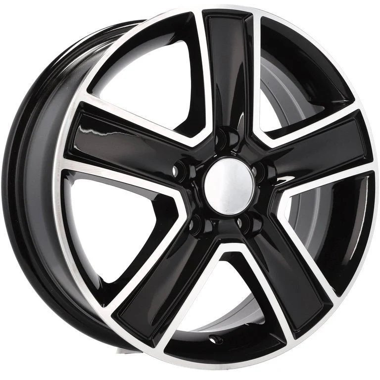 Alu kola Renault BK473 6.5x16 5x114.3 ET50, Black Polished