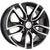 Alu kola Racing Line B5087 6.5x16 5x112 ET45 66.6 Black Polished Half Matt