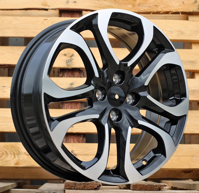 Alu kola pro Racing Line L1650 6.5x17 4x100 ET45 Black Polished