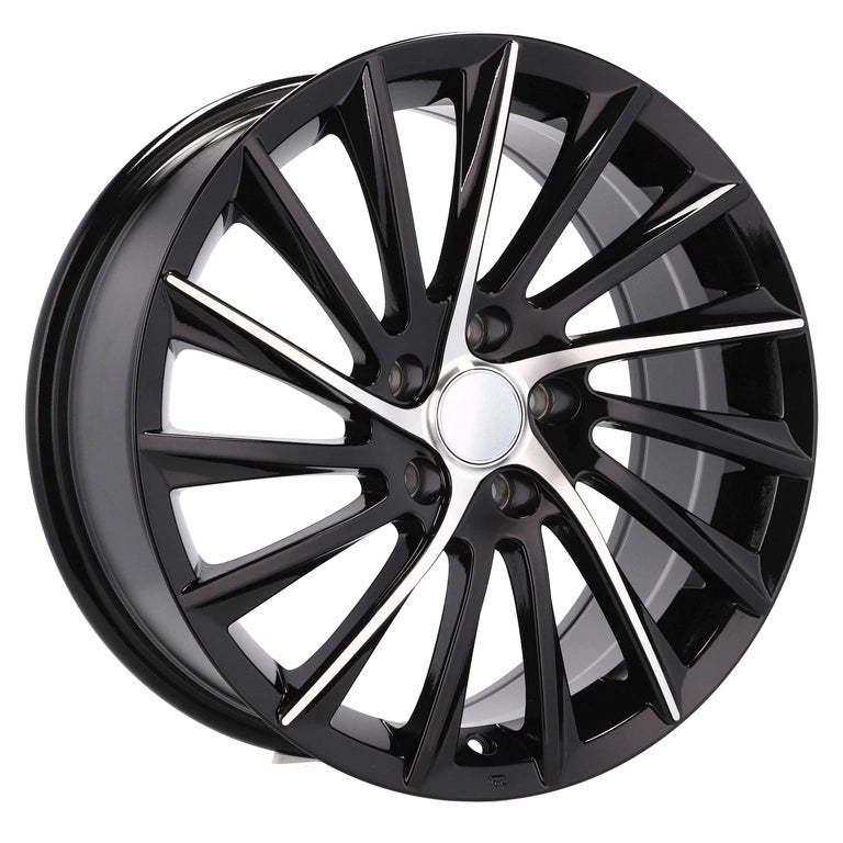 Alu kola pro Alfa Romeo E467 7x16 5x110 ET31 Black Polished