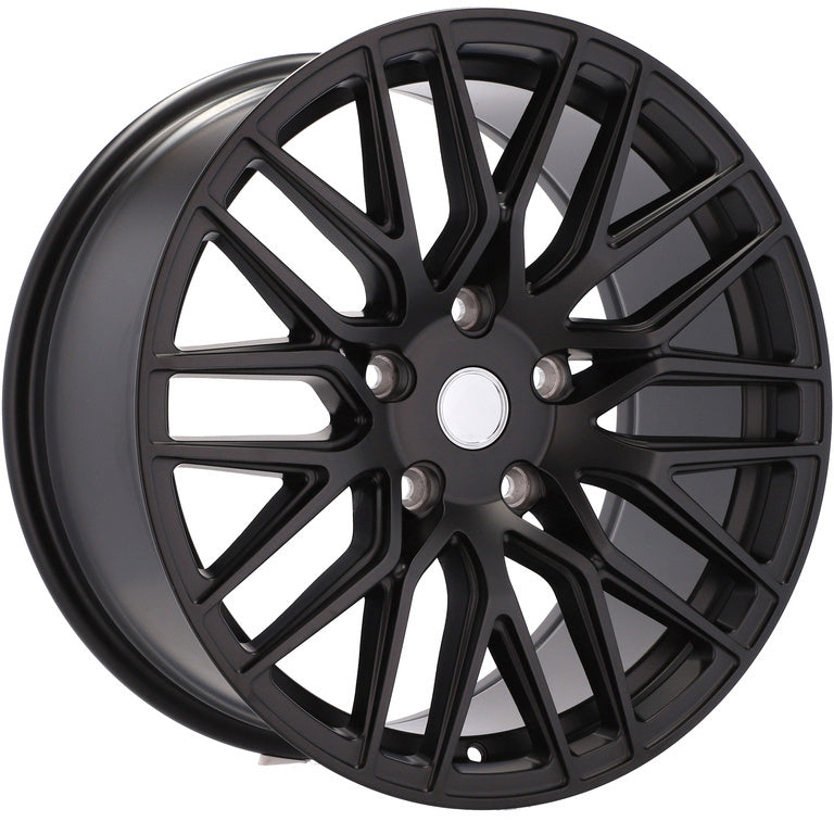 Alu kola Jeep L2144 8x17 5x127 ET40 Black Half Matt