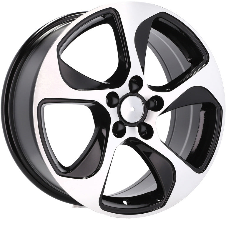 Alu kola Audi BK742 7.5x17 5x112 ET40 Black Polished