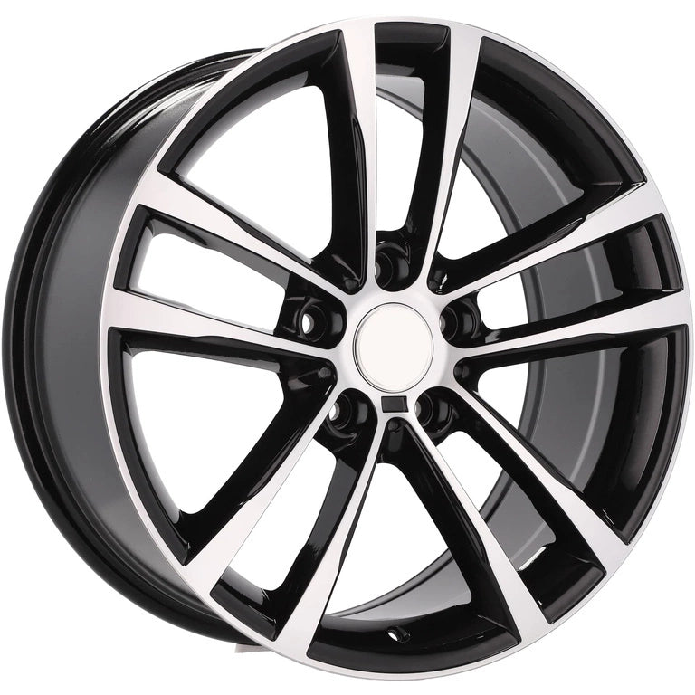 Alu kola pro BMW B5229 8x17 5x120 ET34 Black Polished