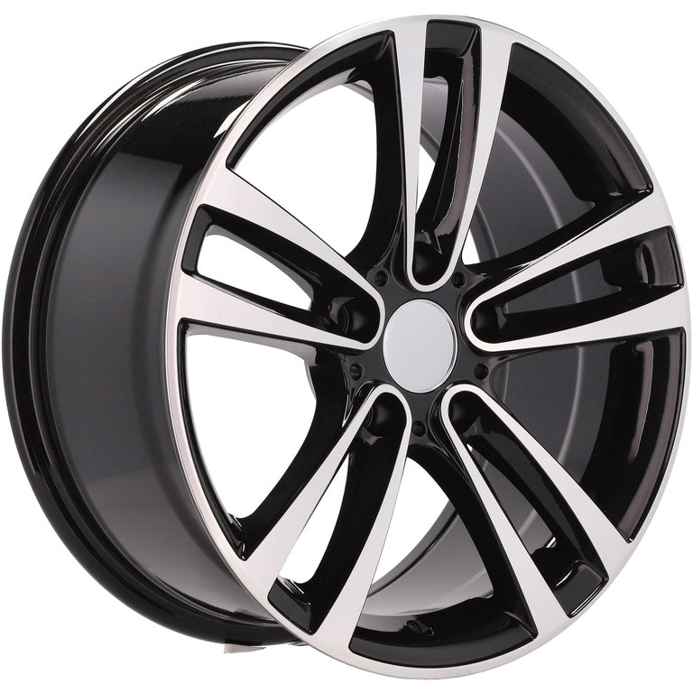 Alu kola pro BMW A5035 8x17 5x120 ET34 Black Polished