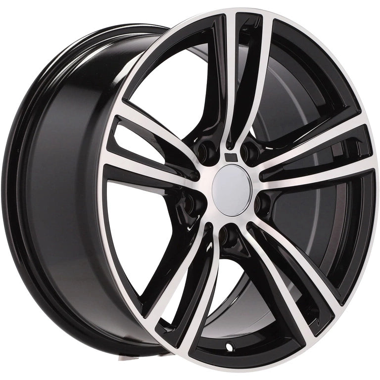 Alu kola pro BMW B5739 8x17 5x120 ET34 Black Polished