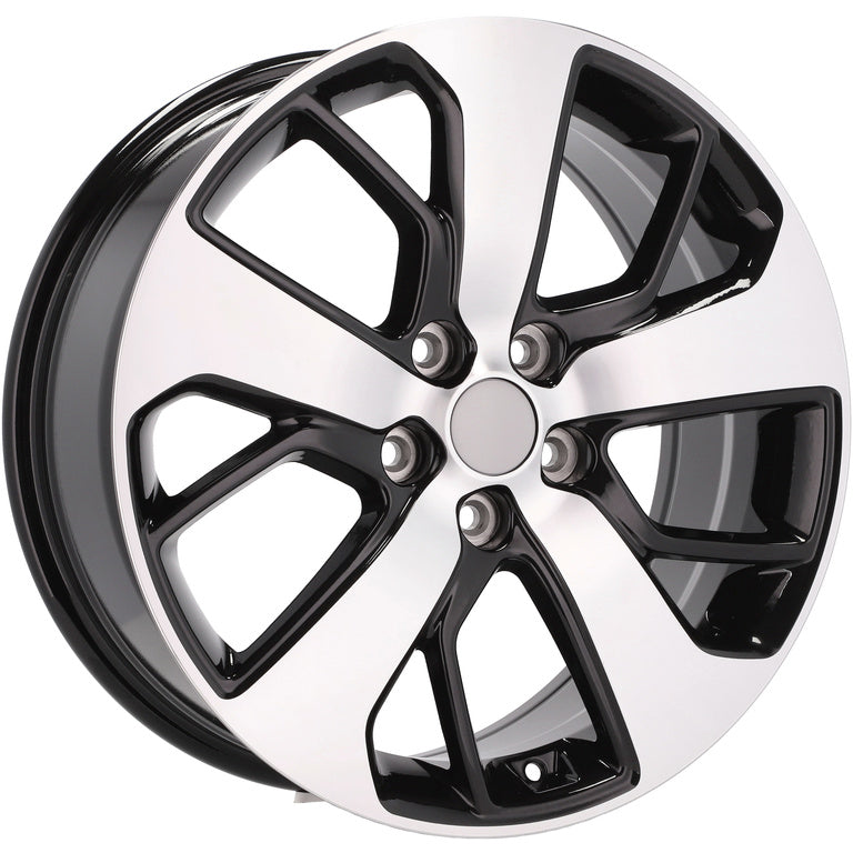 Alu kola pro Kia I5390 7.5x18 5x114.3 ET52.5 Black Polished