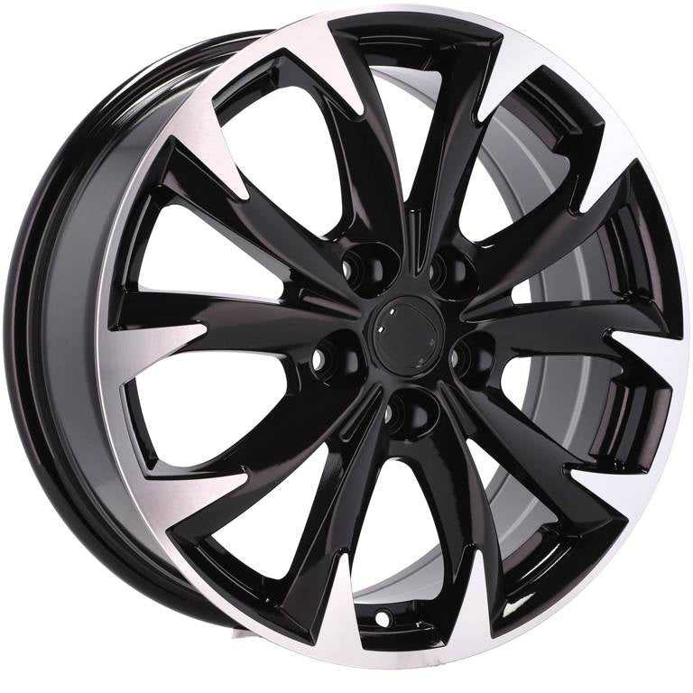 Alu kola pro Mazda BY177 7x19 5x114.3 ET50 Black Polished