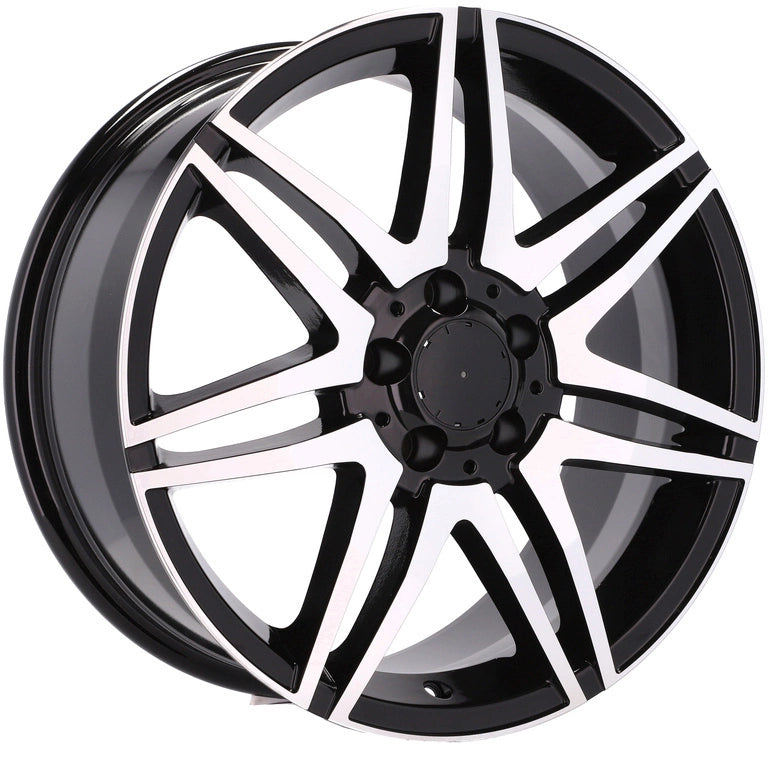 Alu kola pro Mercedes BY274 7.5x17 5x112 ET47 Black Polished