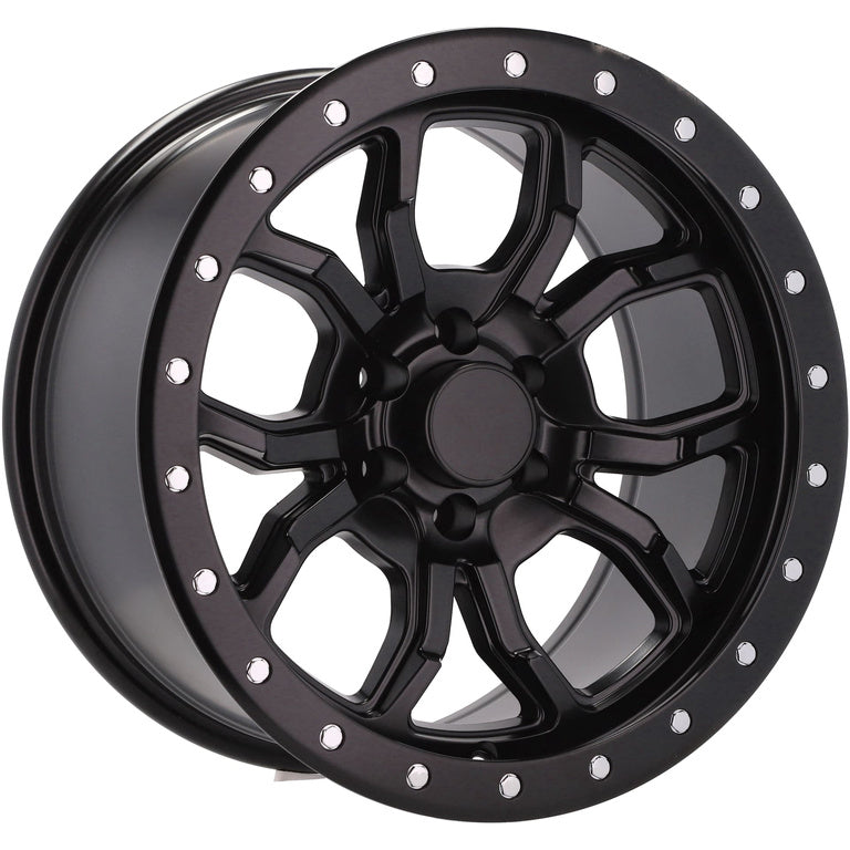 Alu kola pro Offroad B1898 9x17 6x114.3 ET Black Half Matt