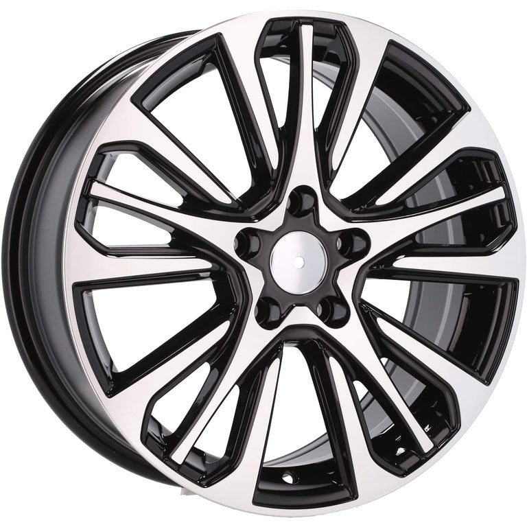 Alu kola pro Renault Y0057 7x17 5x114.3 ET37 Black Polished