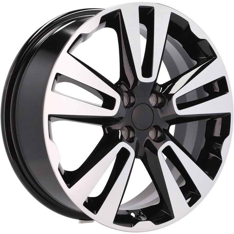 Alu kola pro Racing Line L2093 6.5x17 4x100 ET43 Black Polished