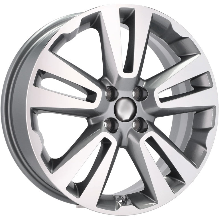 Alu kola pro Racing Line L2093 6.5x17 4x100 ET43 Grey Polished