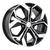 Alu kola pro Renault B5168 7x17 5x114.3 ET45 66.1 Black Polished