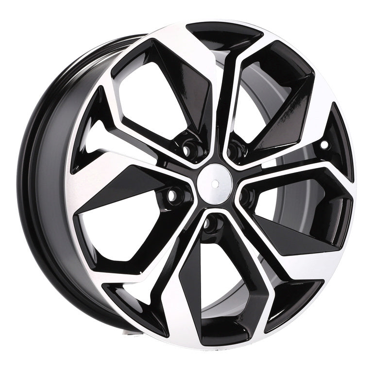 Alu kola pro Renault B5168 7x17 5x114.3 ET45 Black Polished